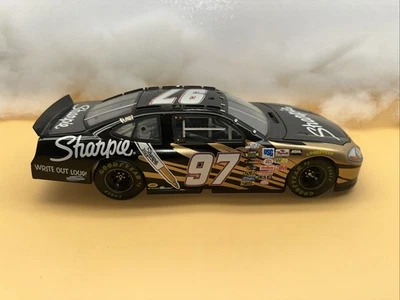 Ford Taurus Sharpie NASCAR 2004 KURT BUSCH #97 CALIBRE EQUIPO USADO 1:18 RARO Foto 1 de 4
