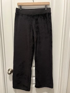 The North Face Osito Deep Pile Black Fleece Fuzzy Pants Women’s Small - Picture 1 of 7