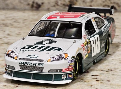 2008 #88 Dale Earnhardt Jr AMP Energy Ride Along with Junior 1:24 Diecast Action - Image 1 of 4