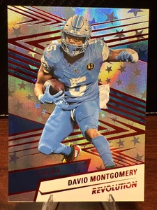 David Montgomery Astro Parallel-2025 Panini Revolution #105 Detroit Lions NFL - Picture 1 of 2