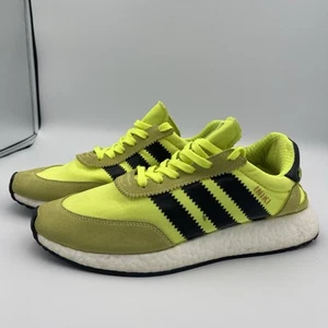 Adidas Iniki Runner BB2094 Solar Amarillo Núcleo Negro Para Hombre Talla 8.5 - Imagen 1 de 10