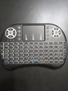 USB Wireless Mini Keyboard with Touchpad - Rechargeable Battery Mini USB - Picture 1 of 2