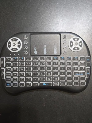 USB Wireless Mini Keyboard with Touchpad - Rechargeable Battery Mini USB - Image 1 of 2