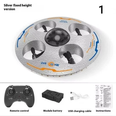 Smart UFO Drone Gesture Control RC Quadcopter | Anti-Collision Sensor Toy Gift - Image 1 of 4