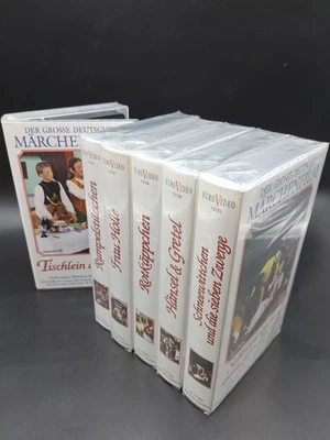 Der grosse Deutsche Märchenfilm - Kollektion –  6x VHS Kassetten – Neu / Sealed - Bild 1 von 4