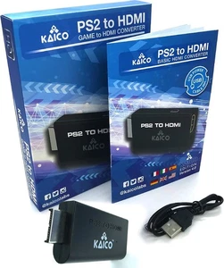 Kaico Edition - Convertitore HDMI Playstation 2 PS2 - da PS2 a HDMI - da Componente a HD - Foto 1 di 7