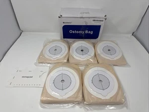 50 Stück Kolostomiebeutel, 15 mm-65 mm Stomabedarf, einteiliger entleerbarer Beutel für  - Bild 1 von 15