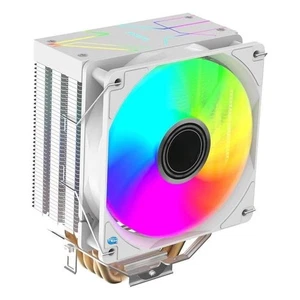 DISSIPATORE PROCESSORE CPU BIANCO RGB 150W AM5 AM4 AM3 AM2 4 HEAT PIPES - Imagen 1 de 5