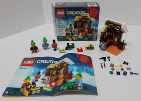 100% - 2014 LEGO Set 40106 Christmas TOY WORKSHOP Tools Boy Girl Elf Minifigures