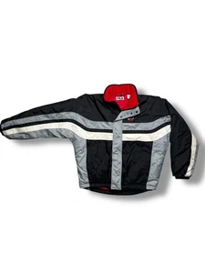 Fila Jacke XL Herren Schwarz Grau Puffer Retro 90s Style Warm Mantel Vintage Klassiker - Bild 1 von 15