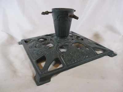 Antiguo - Hierro Fundido - Soporte para Árbol de Navidad - Lawl Gesch - Escenas de Navidad Foto 1 de 4