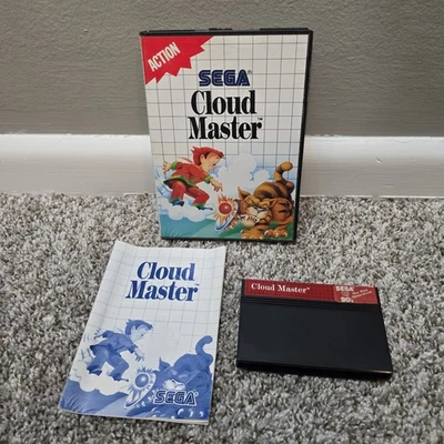 Cloud Master (Sega Master System, 1989) Complete CIB  - Image 1 of 4