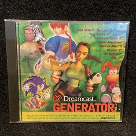 SEGA DREAMCAST Generator Vol. 2 1998 Demo Disc CD