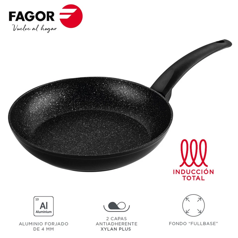 Pfanne Fagor VIVANT Schwarz Aluminium Ø 20 cm - Bild 1 von 1