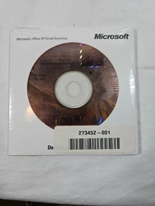 Microsoft Office XP Pequeña Empresa Con Llave Hewlett Packard HP NUEVO SELLADO - Imagen 1 de 2