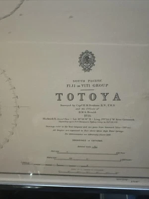 Mapa de profundidad del mar de Totoya Foto 1 de 4