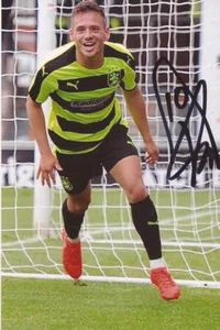 HUDDERSFIELD: JACK PAYNE SIGNED 6x4 ACTION PHOTO+COA - Picture 1 of 1