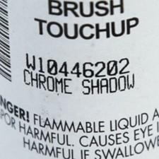 W10446202 Whirlpool Chrome Shadow Touch Up Paint OEM W10446202