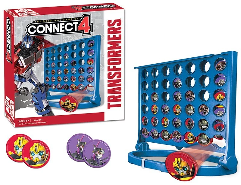 USAopoly Connect 4 Transformers Prime Board Game Collector's Edition - Image 1 of 1