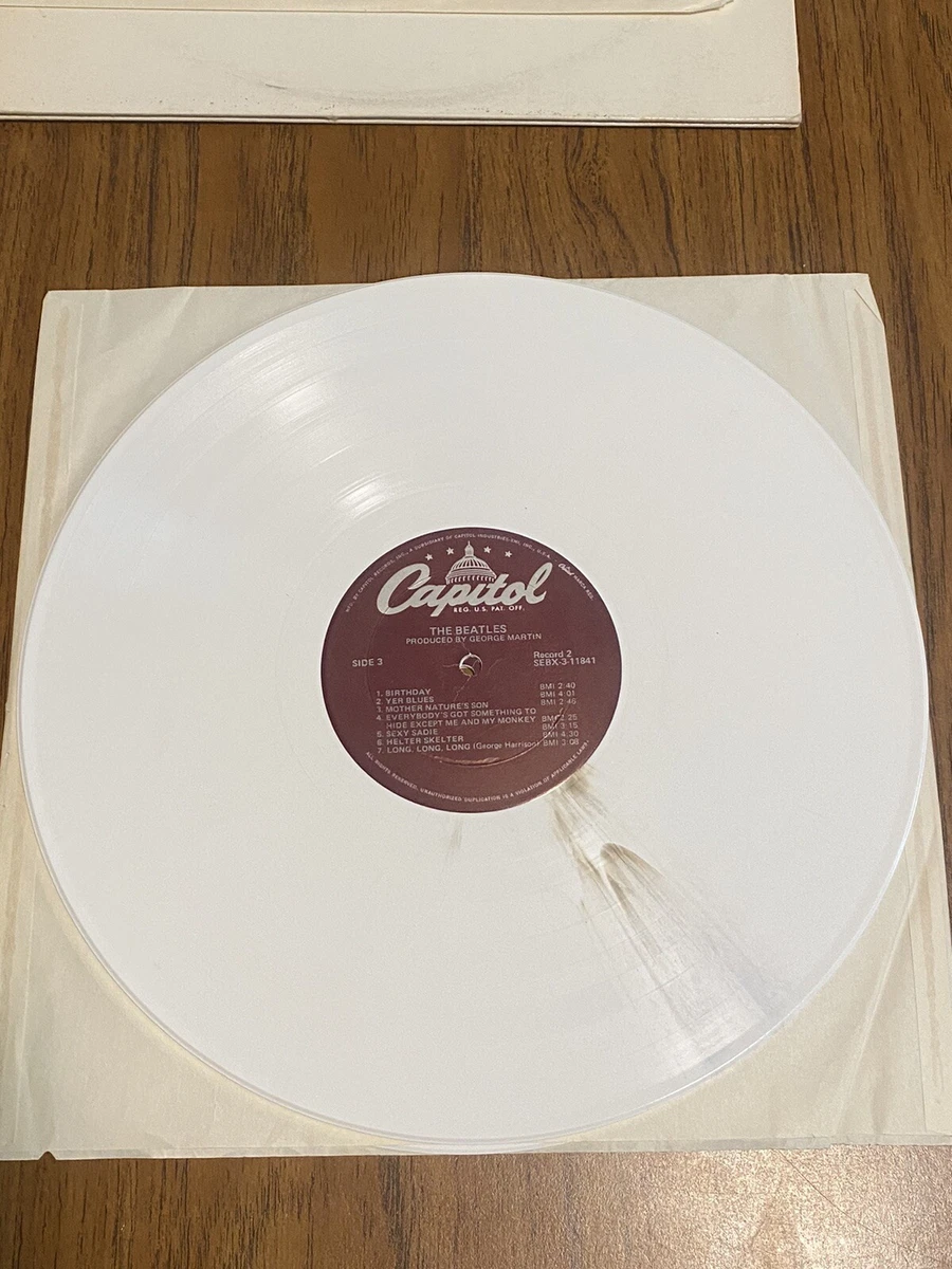 beatles white album (RARE!!30周年記念盤送料込み） Beatles White