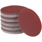 100 Pcs Sandpaper Discs 6 Inch Hook Loop Sanding Pad 80 Mesh-red 100pcs