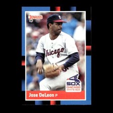 Jose DeLeon 1988 Donruss Chicago White Sox #59 R319D 58