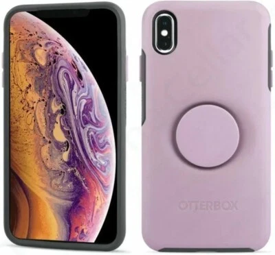 OtterBox Otter + Pop SYMMETRY Series Case for Apple iPhone Xs Max - Mauveolous - Image 1 of 3