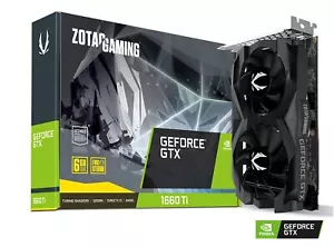 ZOTAC GeForce GTX 1660 Ti Gaming Dual Fan Graphics Card - 6 GB - Picture 1 of 7