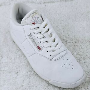 Reebok  039501 Classic Princess White Sneakers Size 9 Wide