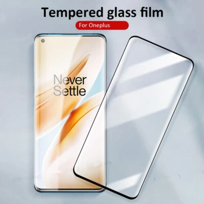 Full Cover Tempered Glass Screen Protector For OnePlus Nord N300 10R 10T Ace Pro - Image 1 of 4