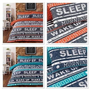 Duvet Cover With Pillow Case Quilt Cover Bedding Set Single Double and King - Picture 1 of 3