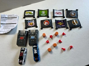 NASCAR Adventure Force Crash Racers Motorized Vehicles Chargers Signs Lot. - Picture 1 of 5