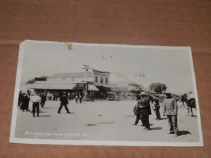 TIJUANA MÉXICO - ERA 1918-1930 FOTO POSTAL RPPC - SECCIÓN DE NEGOCIOS - Imagen 1 de 2