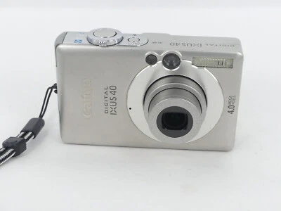 Canon IXUS 40 / PowerShot SD300 DIGITAL ELPH 4.0MP Digitalkamera - Silber - Bild 1 von 3
