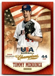 2013 PANINI USA CHAMPIONS TOMMY MENDONCA USA #66