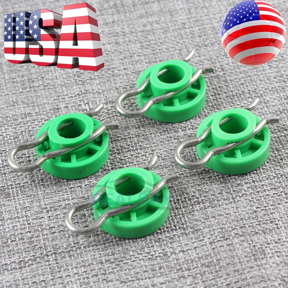 4pcs 4493433 Front Power Window Regulator Guide Roller Clip For Saab 900 9-5 9-3 - Image 1 of 4