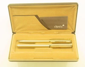 ELYSEE - DEUTSCHLAND - FÜLLSTIFT & KUGELSCHREIBER SET - GERSTENKORNMUSTER R8473Y - Bild 1 von 12