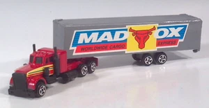 Semirremolque de carga Mad Ox genérico mundial modelo transportador escala 7" - Imagen 1 de 7