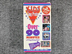 VTG Kids Sing Praise VHS Box Set Vol 1 - 3 Christian Live Action Bible Brentwood - Picture 1 of 16