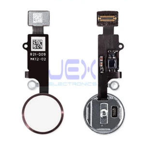 Pink Rose Home Button/Touch Fingerprint Sensor Flex Cable For iPhone 7 or 8 Plus - Picture 1 of 1