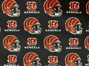 Cincinnati Bengals DX PROLOGO 6229 NFL AFC North Cotton Fabric - Picture 1 of 2