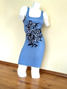 "Custo Barcelona" sommerliches Strickkleid, Gr. 1 (XS) - NEU mit Etikett - Bild 1 von 10