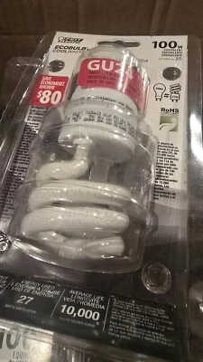 4 New FEIT 100W GU24 Cfl Twist Lock 2 Prong Base - Image 1 of 2