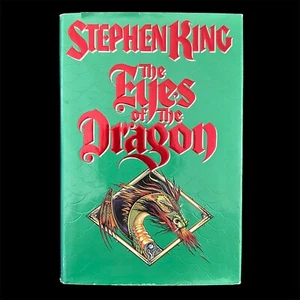 THE EYES OF THE DRAGON Stephen King 1987 First Edition HCDJ Book VIKING Horror - Imagen 1 de 16