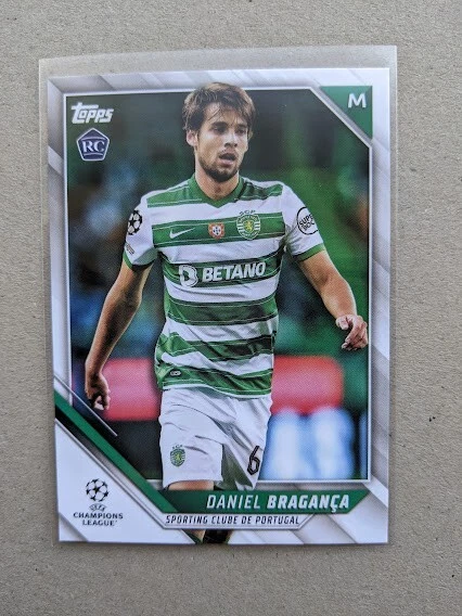 2021-22 Topps UEFA Champions League Daniel Braganca Rookie Card  #188 - Image 1 of 1