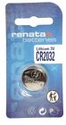 RENATA CR2032 3V 3 VOLT BLOCK BATTERY COIN CELL 2032 LITHIUM POWER