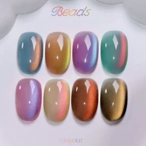 Mayour Beads Magnet Gel Nail Polish 10ml 8 Color Set K-Beauty - Bild 1 von 7