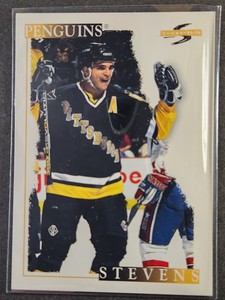 1995-96 Score Hockey Kevin Stevens #44 Pittsburgh Penguins