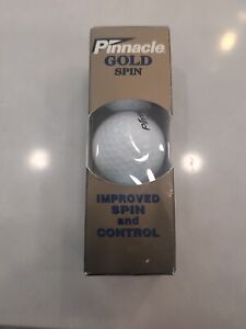 Pinnacle Gold Spin Golf Balls - Damaged Box