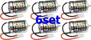 Tamiya RS540 Sport Tuned Brushed Motor No.53068 set of 6 - Picture 1 of 2